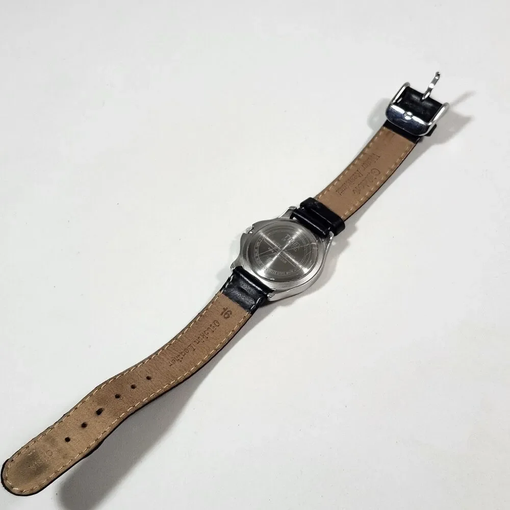 Timex Expedition Watch Womens Indiglo Gilden Leather Leather Band New Battery